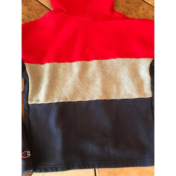 Champion Life Color Block Reverse Weave Cropped Hoodie Pullover hoodie - Picture 9 of 9